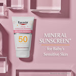 Roll over image to zoom in Eucerin Sun Sensitive Mineral Baby Sunscreen