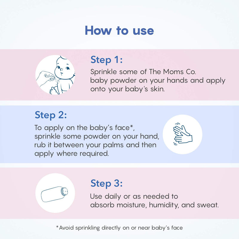 The Moms Co. Talc-Free Natural Baby Powder