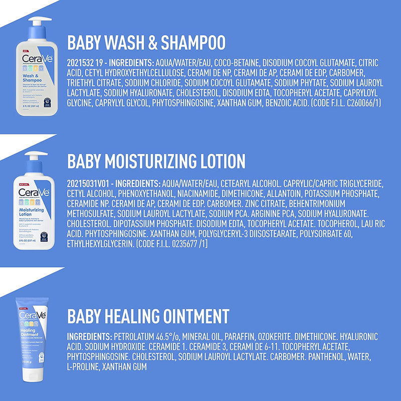 CeraVe Baby Essentials for Bath Time